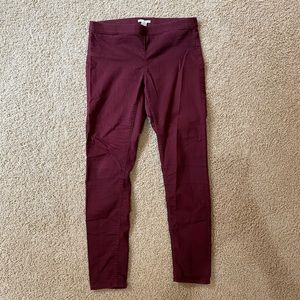 Maroon/burgundy jeans